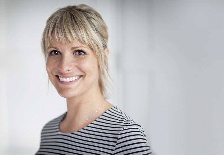 Smiling Dunwoody dental patient